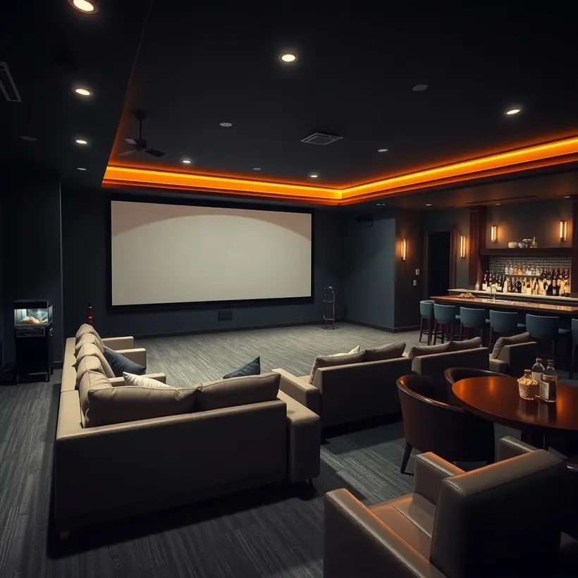 How do I host a movie night for 20?